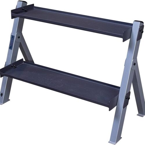 BODY SOLID DUAL DUMBBELL & KETTLEBELL RACK