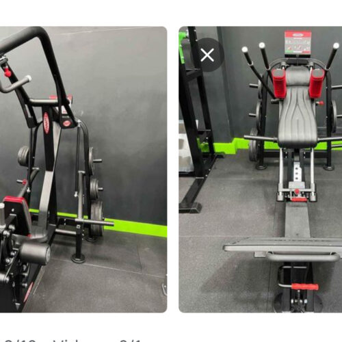 Leg Press Hack Squat Machine