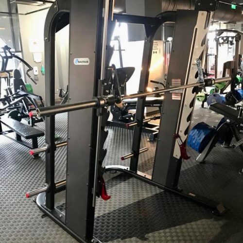 Nautilus plate loaded  smith machine