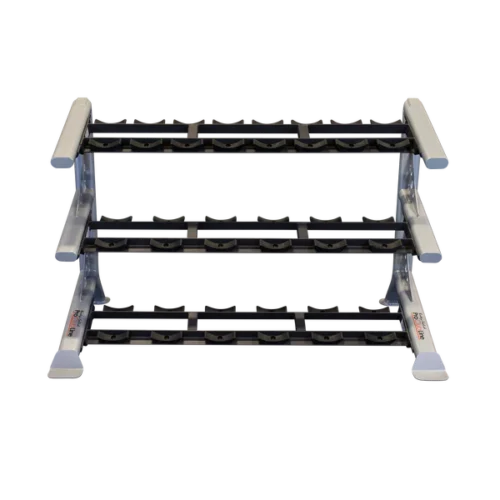 BODY SOLID 3 TIER SADDLE DUMBBELL RACK