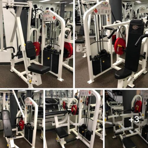 Strive Fitness 7 piece strength circuit.  Commercial grade gym equipment