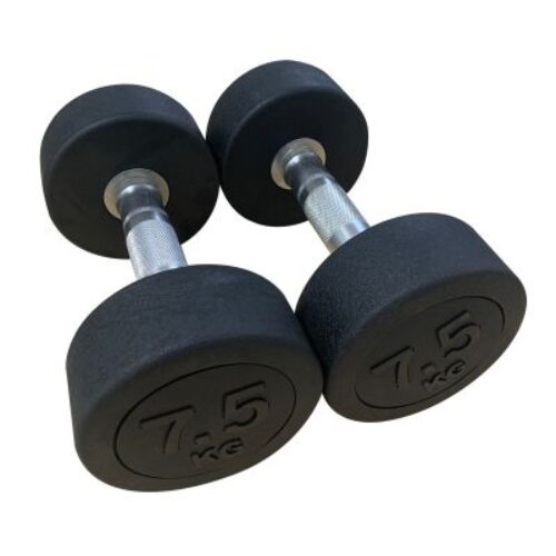 CORE1 15-50LB NERO DUMBBELLS SET – PREMIUM RUBBER